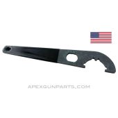 AR-15 M4 Stock Dual Function Wrench, Rubber Coated Handle, *NEW*