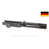 MG-13 Barrel Extension, Stripped, Tight Fracture on Top, Waffen Marked *Good* 