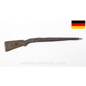 German G33/40 Mountain Carbine Stock, 3 Piece Hardwood, *Fair*