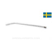Swedish M1937/M1921 BAR Buffer Spring Head, w/ Worn Spring, *Good*