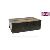British BREN Magazine Transit Crate, No Handle, 12 Mag Capacity, .303BR *Fair*