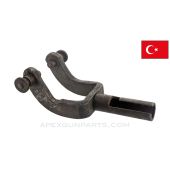 Turkish M38 / 1893 Mauser Rifle A/A Monopod Extension, Attaches to ZB30 LMG, Steel, Type 1 *Good*