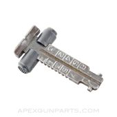 AK-47/AKM Arabic Replacement Rear Sight Leaf,  w/ Arabic Start Prefix, Western Numerals, 800m *Good*