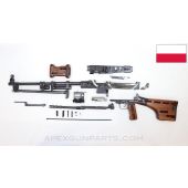 Cutaway RPD Parts Kit w/ Demil Barrel, Bipod and Torch Cut Receiver, Polish, 7.62x39 *Very Good*