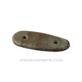 M1 Garand Buttplate, No Trap Door, South American, *Fair*