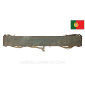 Maxim MG-08 / Vickers MG Double Barrel Carrier, Steel, Portuguese MFG *Fair*