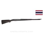 Siamese Type 45 Mauser Project Stock, 44", Stripped w/ Buttplate, Dark Wood *Poor*