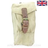 British Lewis / Vickers MG P37 Gunners Accessory Pouch, Khaki Canvas *Good*  