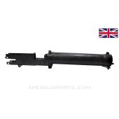 British Vickers MG Partial Display Gun, w/ Original Left Side Plate & Plugged Barrel, 28.5", .303BR *Good*