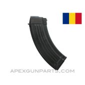 AK-47 Magazine, 30rd Steel, 7.62x39, Romanian, Blue *Very Good* 