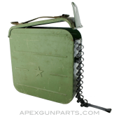 Chinese SG-43 / SGMT / PKM / Maxim Belt & Ammunition Can, 250rd, 7.62x54r *Good* 