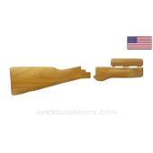 AK Stock Set, No Parts Fitted, Wood, No Grip, US Made 922(r), *NOS*