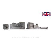 BREN MK1 Torch Cut Receiver, 3 Sections, Rear Sight Arm Cut, No Gas Cylinder *Good*
