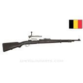 Colombian 1950 Mauser Short Rifle Parts Kit, w/ Take-Off Barrel, 23.5", No Handguard, Belgian FN MFG, 30-06 *Good* 