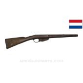 Dutch M95 Mannlicher Cavalry Carbine Stock, 33", w/ Trigger Guard Assembly, Wood, *Good*