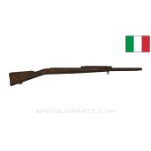 Italian Carcano M91 Long Rifle Stock Set, 43", Wood, *Good*
