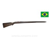 Brazilian 1908 Mauser Stock, 43.5"", Flag Cartouche, Wood, *Fair*
