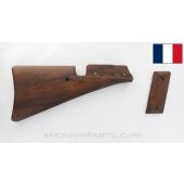 French Chauchat 1915 LMG Wood Furniture Set *Good*