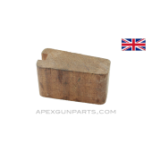 Lee-Enfield #1 MK 3 Magazine Block for Single Loader, Wood *Very Good*  