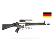 Pre-G3 / HK M/61 Rifle Parts Kit, Late Flash Hider, Polymer Hand Guards, No Bi-pod, 7.62 NATO / .308 *Fair*