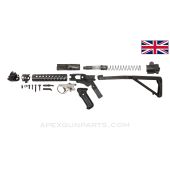 Sterling L2A3 SMG Parts Set, New Barrel Shroud, 9x19 NATO, *Good*