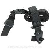 SMG / Carbine Tactical 2-Point Weapon Sling, Black *NOS*