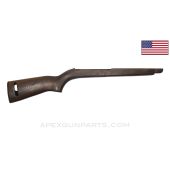 M1 Carbine Stock, 28.5", w/ Buttpad, Recoil Plate & Barrel Band Spring, Universal, Late Model, Universal Firearms, Wood, *Fair*