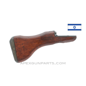 UZI Wood Buttstock Assembly, Complete, Type 4, Quick Detach, *Very Good*