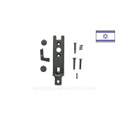 UZI Wood Stock Tang, w/ Hardware & Tensioner, Quick Detach Type, *Excellent* 