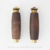 Vickers MG Replacement Grip Set, w/ Brass Mount Stems *NEW*
