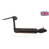 British Hotchkiss "Portative" LMG Stock Assembly, w/ Mount Screw, Project Wood *Fair* 