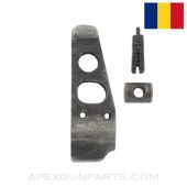 Romanian AKM/AK-47 Front Sight Block Assembly, Disassembled, *Good*