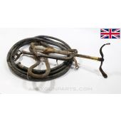 British WWII Type Blitz Stirrup Water Pump Assembly, Square Stirrup Type *Fair*