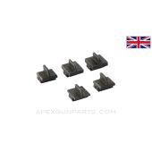 Lee-Enfield #4 Rifle Foresight Blade, Set of 5 w/ Different Heights *Good*