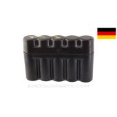 German WWII Flare Cartridge Container, 5 Count, Bakelite *Very Good*