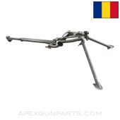 ZB37 Tripod, Early Long Type with A/A Upright, Romanian Contract, Stripped Traverse Bar, Green Painted *Good* 