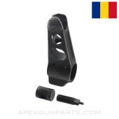 Romanian AKM/AK-47 Front Sight Block Assembly, Disassembled, *Fair*