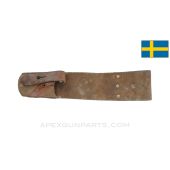 Swedish M96 Mauser Bayonet Frog, Leather *Good*