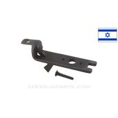 UZI Wood Stock Tang, w/ Mounting Screw & Tensioner Hole, Quick Detach Type, *Good*