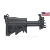 M249 Collapsible Buttstock, 5 Position w/Hydraulic Buffer, Early Style, USGI Issue *Excellent* 