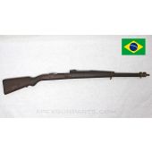 Brazilian 1908 Mauser Stock Set, 43.5", Star Cartouche, Wood, *Fair* 