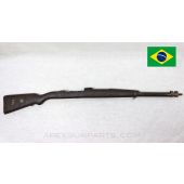 Brazilian 1908 Mauser Stock Set, 43.5", Complete, Wood, *Fair*