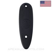 Winchester Model 12 / 24 / 37 Shotgun Buttplate, Black Polymer *New Manufactured*