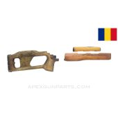 Romanian PSL/FPK Furniture Set, Wood, Finish Wear, Project Stock Set, *Fair*