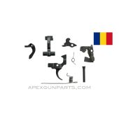 Romanian AKM Full Auto Trigger Components Set, *Good* 