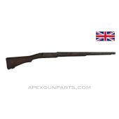 P14 Enfield Rifle Stock, 42", Partially Stripped, No Volley Sight Cut, Repaired, Wood, *Good* 
