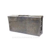 MG Ammo Can, Bent/Missing Handles, Rusty, *As-Is* 