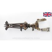 British Hotchkiss M1909 "Portative" LMG Crows Foot Tripod, Sheared Mount Ear *As-Is* 