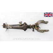 Hotchkiss "Portative" LMG Crows Foot Tripod, Missing Mount Latches *Fair*