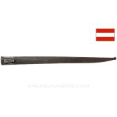 Austrian Model 1886 Scabbard, w/ Clip, for Sword Bayonet, *Fair* 